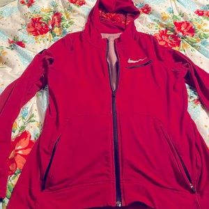 Boys Nike zip up light jacket